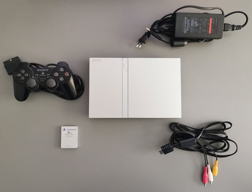 Sony ps2 slim silber - sony,