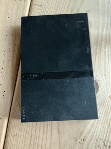Ps2 slim schwarz konsole - ps2,